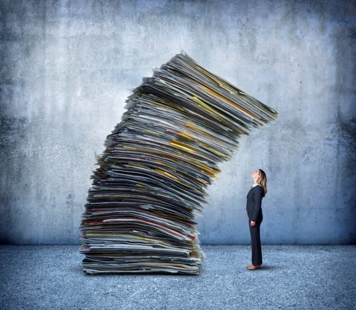 towering files