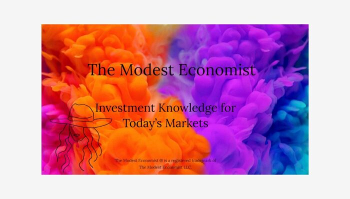 New Look for The Modest Economist(R)